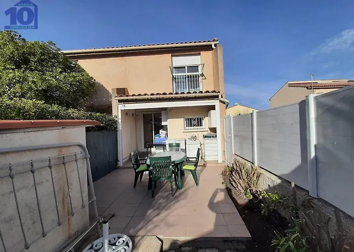 Pavillon 4 Pers. A 50m De La Avec Jardin Clos Et Parking Prive - Fr-1-781-39 * Valras-Plage